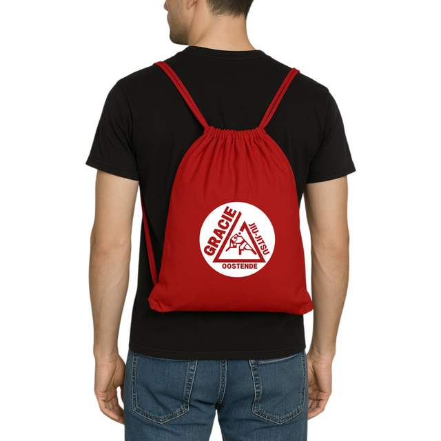 Gracie Ostend's Recycled drawstring backpack