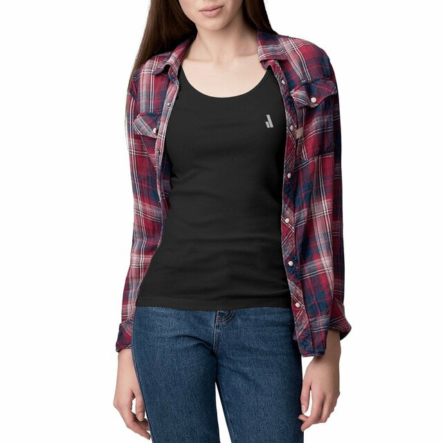Image front Blanc womans slim fit top