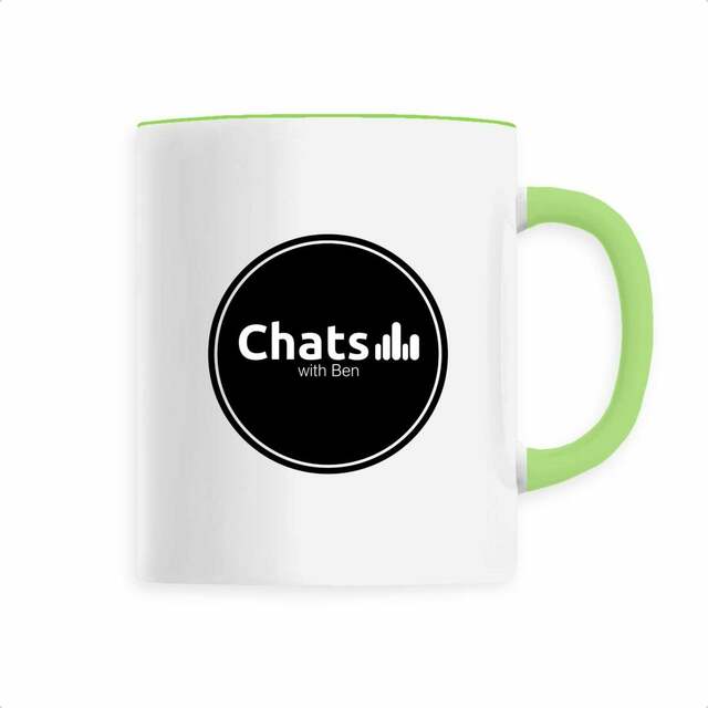 Image front Chats with Ben's Ceramic Mug
