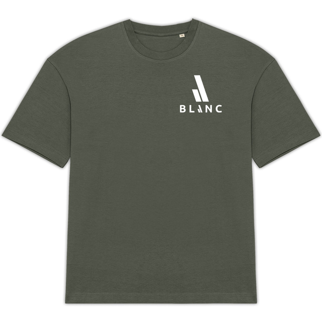 Blanc Charity's - Conqueror - Unisex Oversized Heavyweight Tee - Image