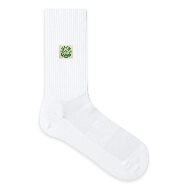 Image front Chaussettes de tennis eco-responsables en Coton Bio 100% Personnalisable