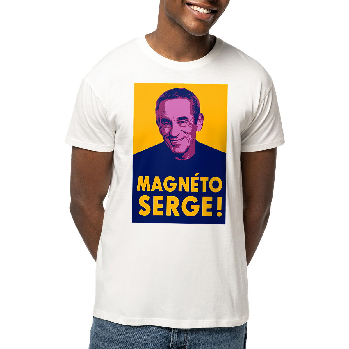 Image front T shirt unisexe léger personnalisable écoresponsable en coton 100% BIO