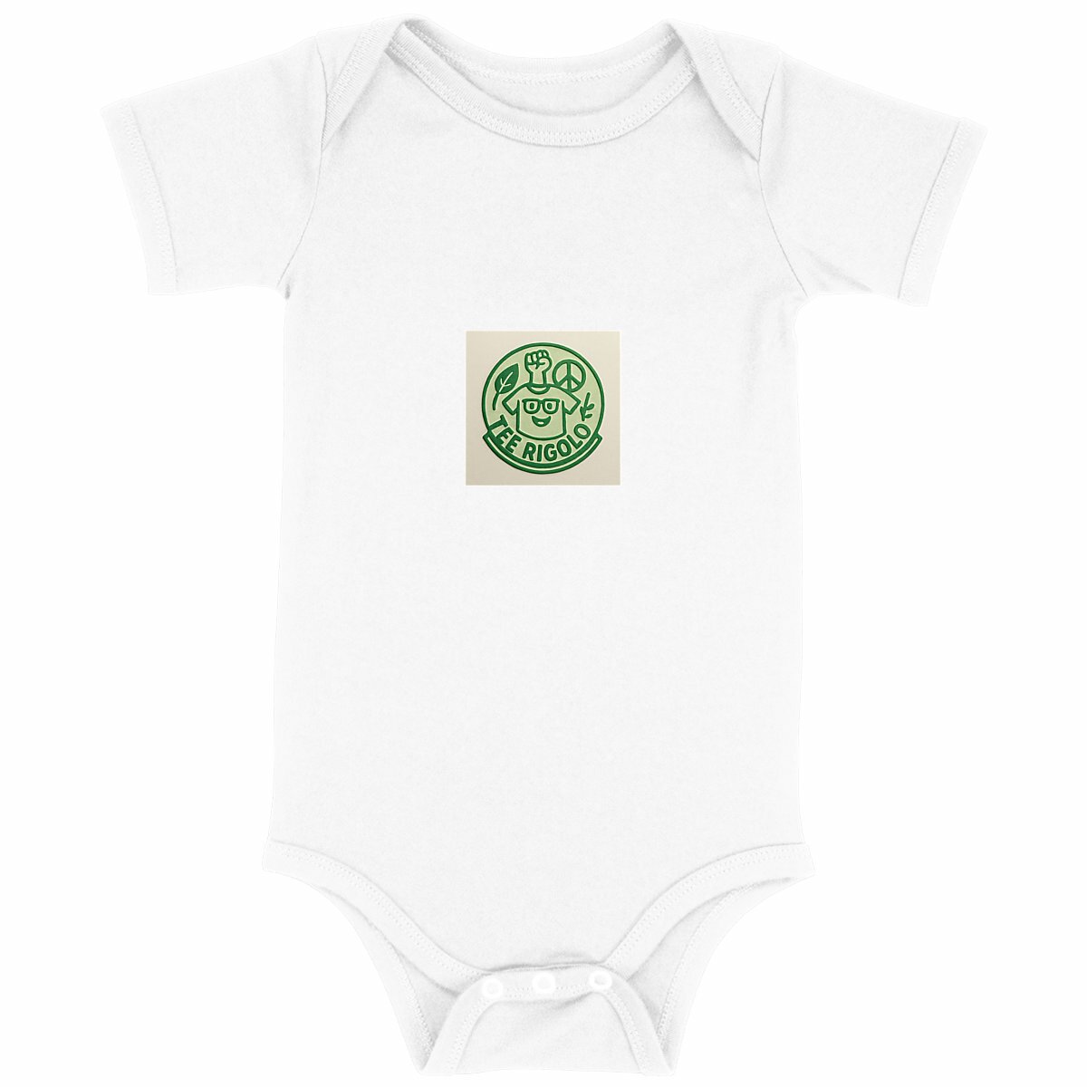 Image front Body bebe top qualite eco-responsable et personnalisable