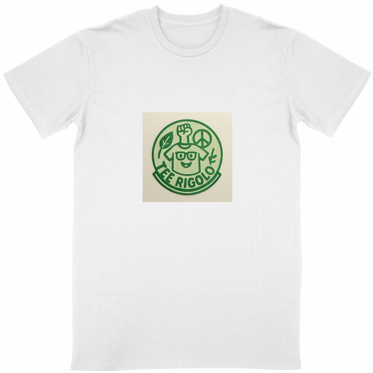 Image front T-Shirt Unisexe classique 100% coton BIO personnalisable