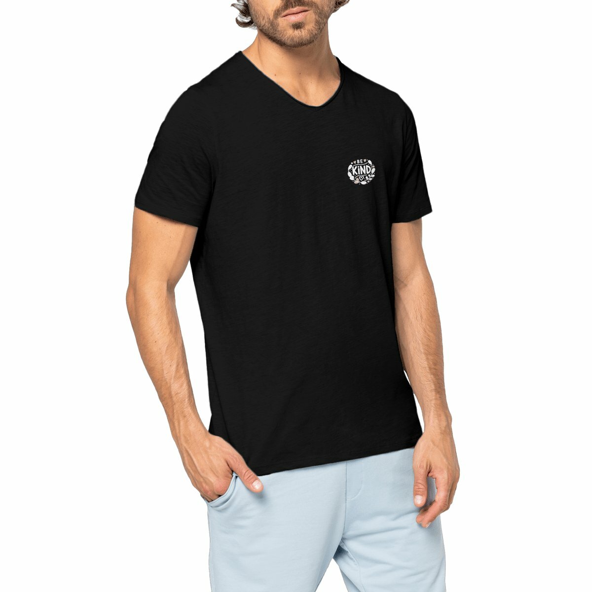 *BE KIND* SLUB T-SHIRT for MEN