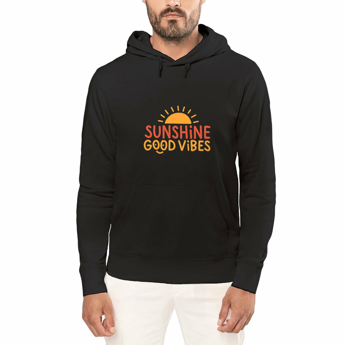 *SUNSHINE & GOOD VIBES* LIGHTWEIGHT HOODIE - UNISEX
