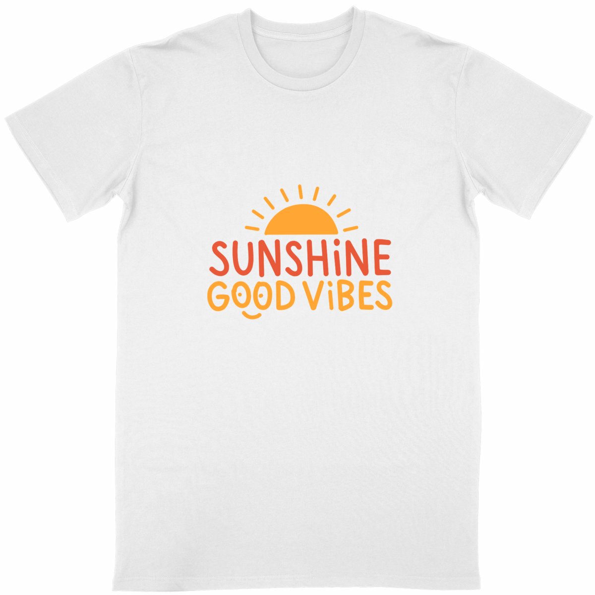 *SUNSHINE & GOOD VIBES* T-SHIRT - UNISEX - Image
