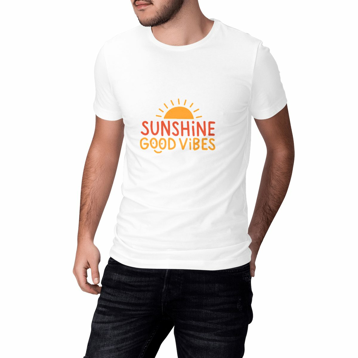 *SUNSHINE & GOOD VIBES* T-SHIRT - UNISEX