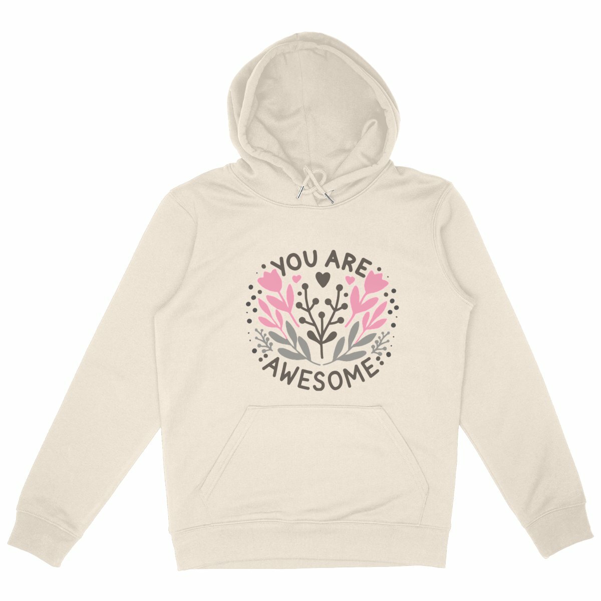 *YOU ARE ARESOME* HEAVYWEIGHT HOODIE - UNISEX - Image