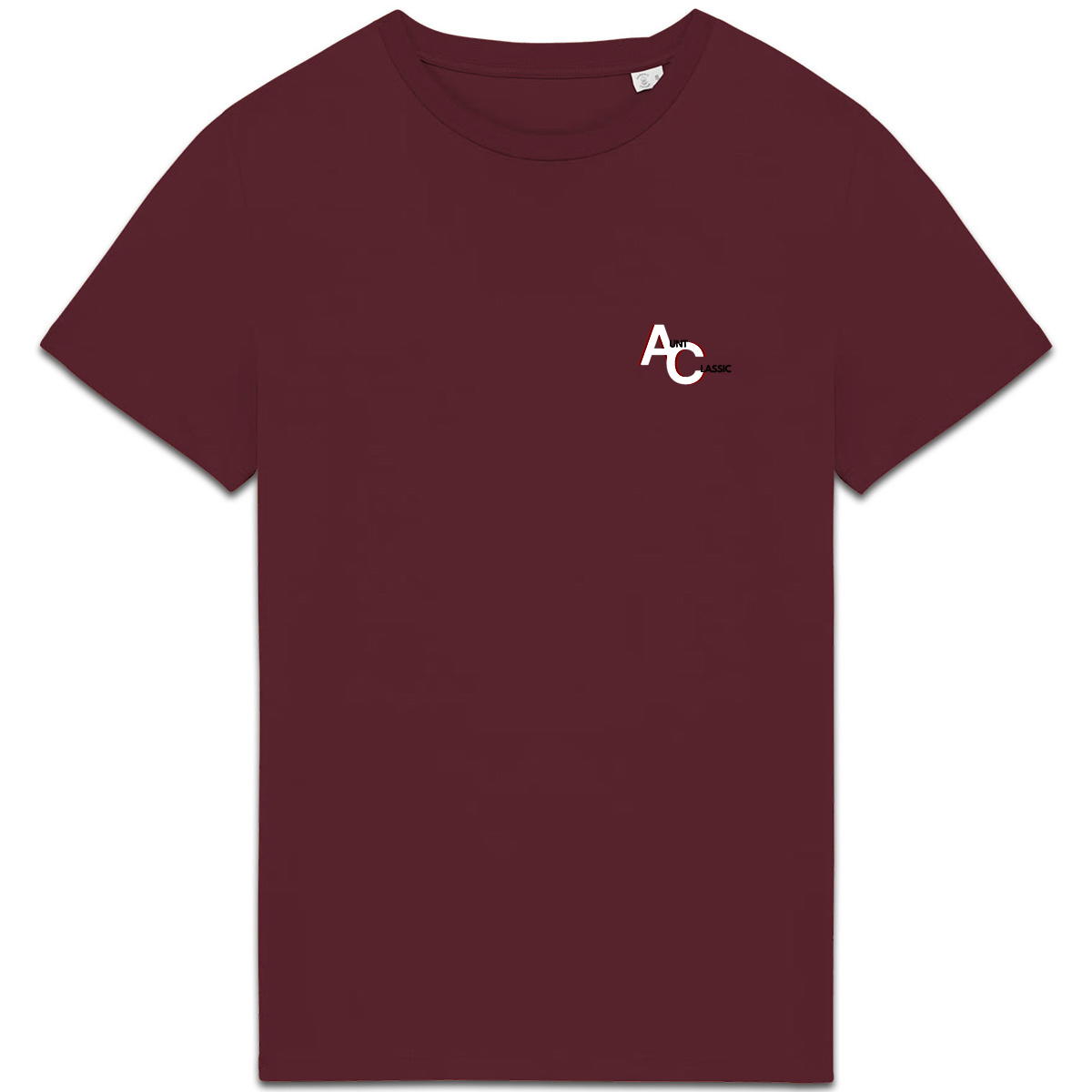 Image back T-shirt "DESIGN BY AUNT" rouge 170 - 180 g/m2