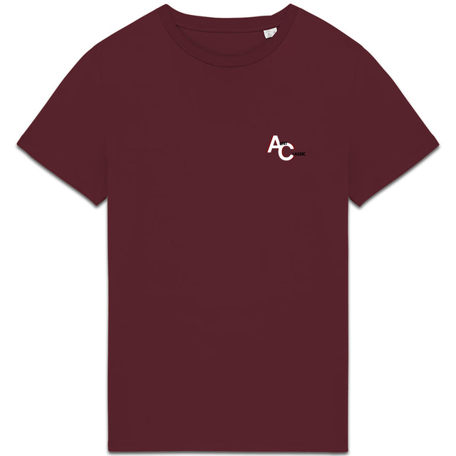 Image back T-shirt "DESIGN BY AUNT" rouge 170 - 180 g/m2