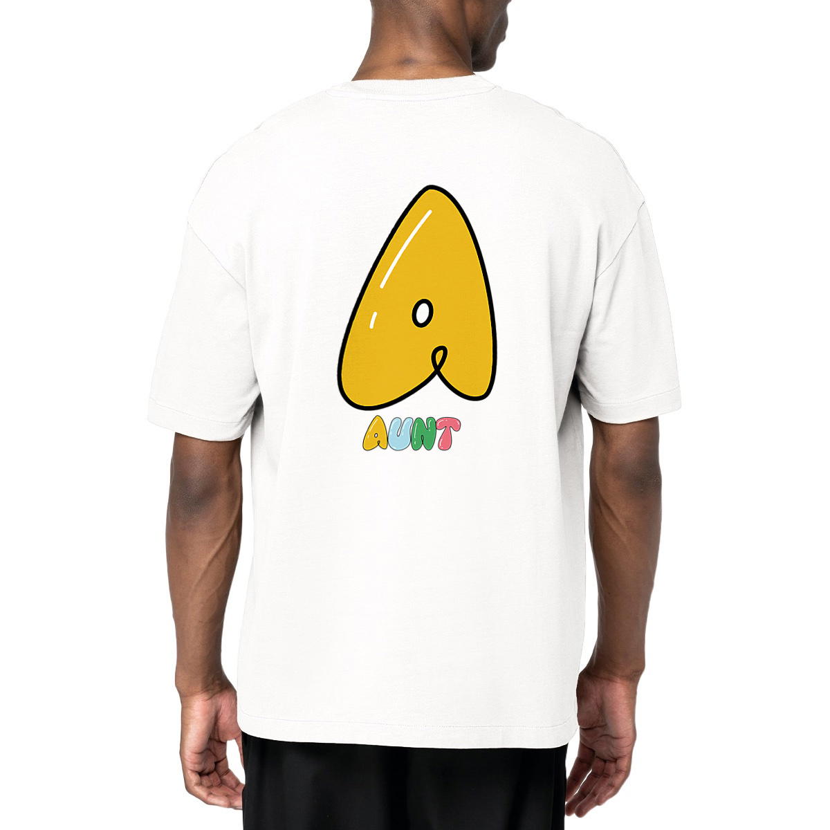 Image front T-shirt "AUNT BALLON" 220 g/m2