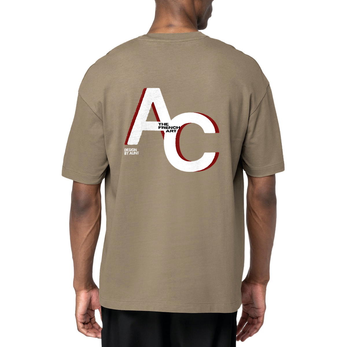 Image front T-shirt "AUNT CLASSIC THE FRENCH ART" 220 g/m2