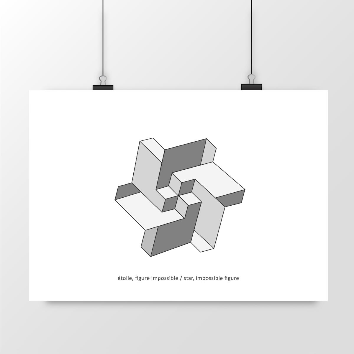 Image front illustration figure impossible : étoile