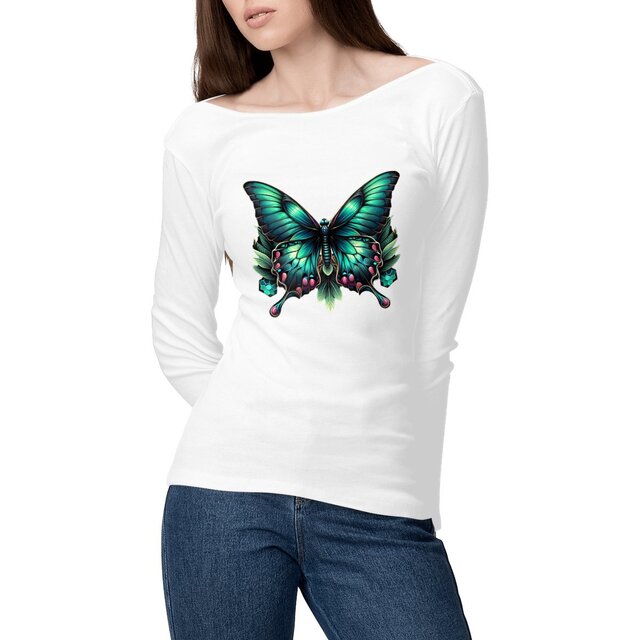 Image front Papillon bleu 
