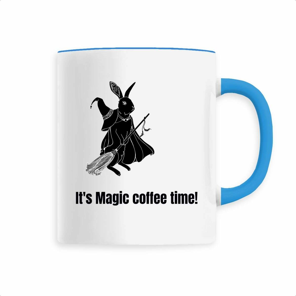 Image back Black Magic Rabbit It's magic coffe time Mug!