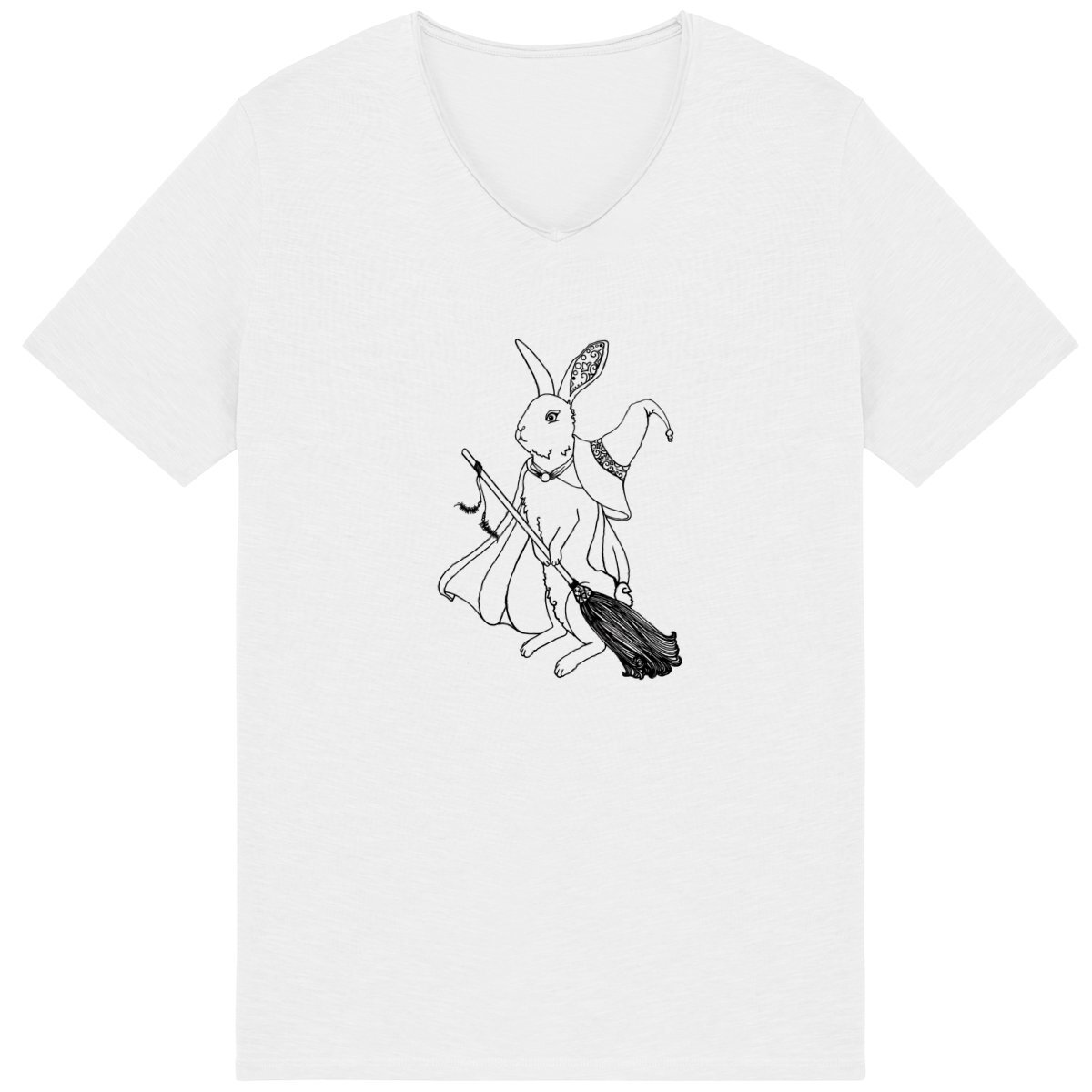 Image back            Men Trendy T-Shirt The Magic Rabbit