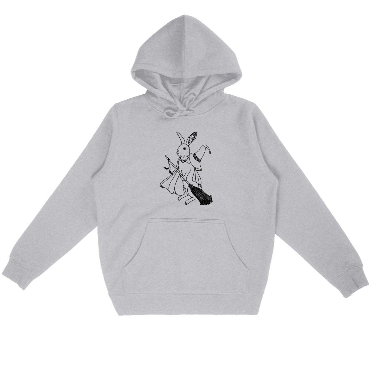Image back Warm Hoodie Unisex The Magic Rabbit