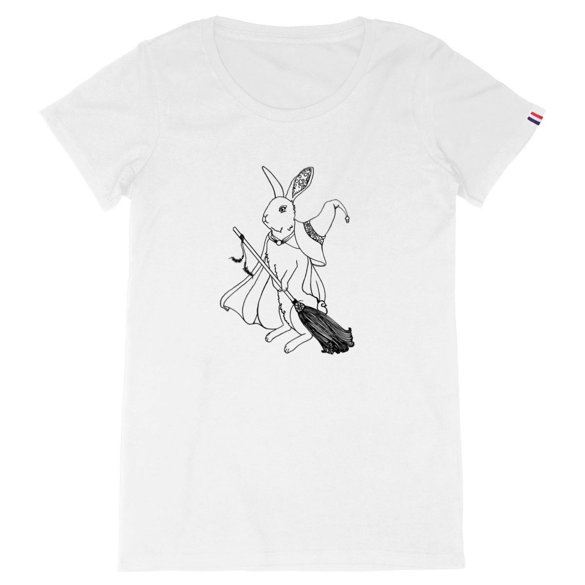 Image back            Women Trendy T-Shirt The Magic Rabbit