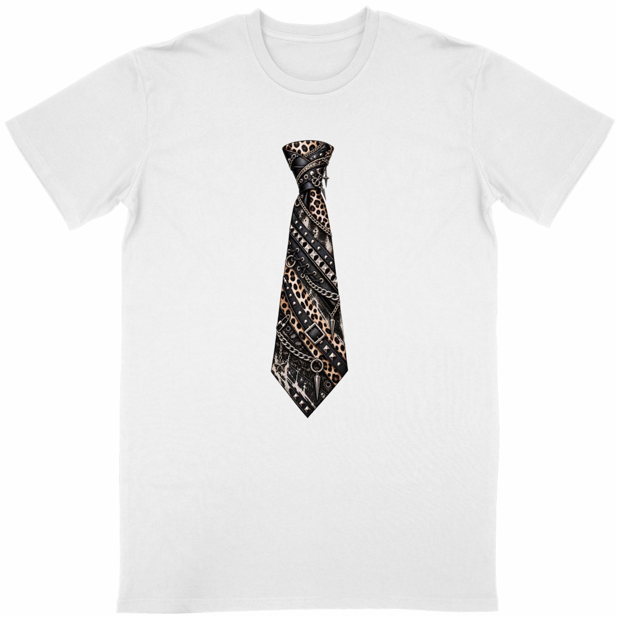 WILD TIE - Androgynous Rock T-shirt - Image