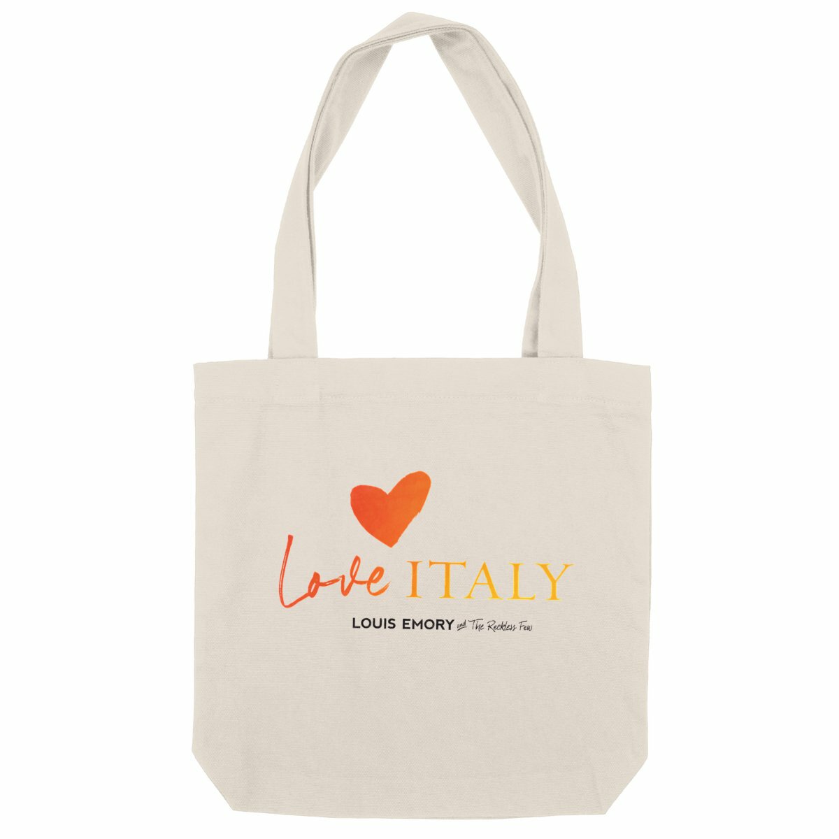 "Love Italy" Heavy totebag
