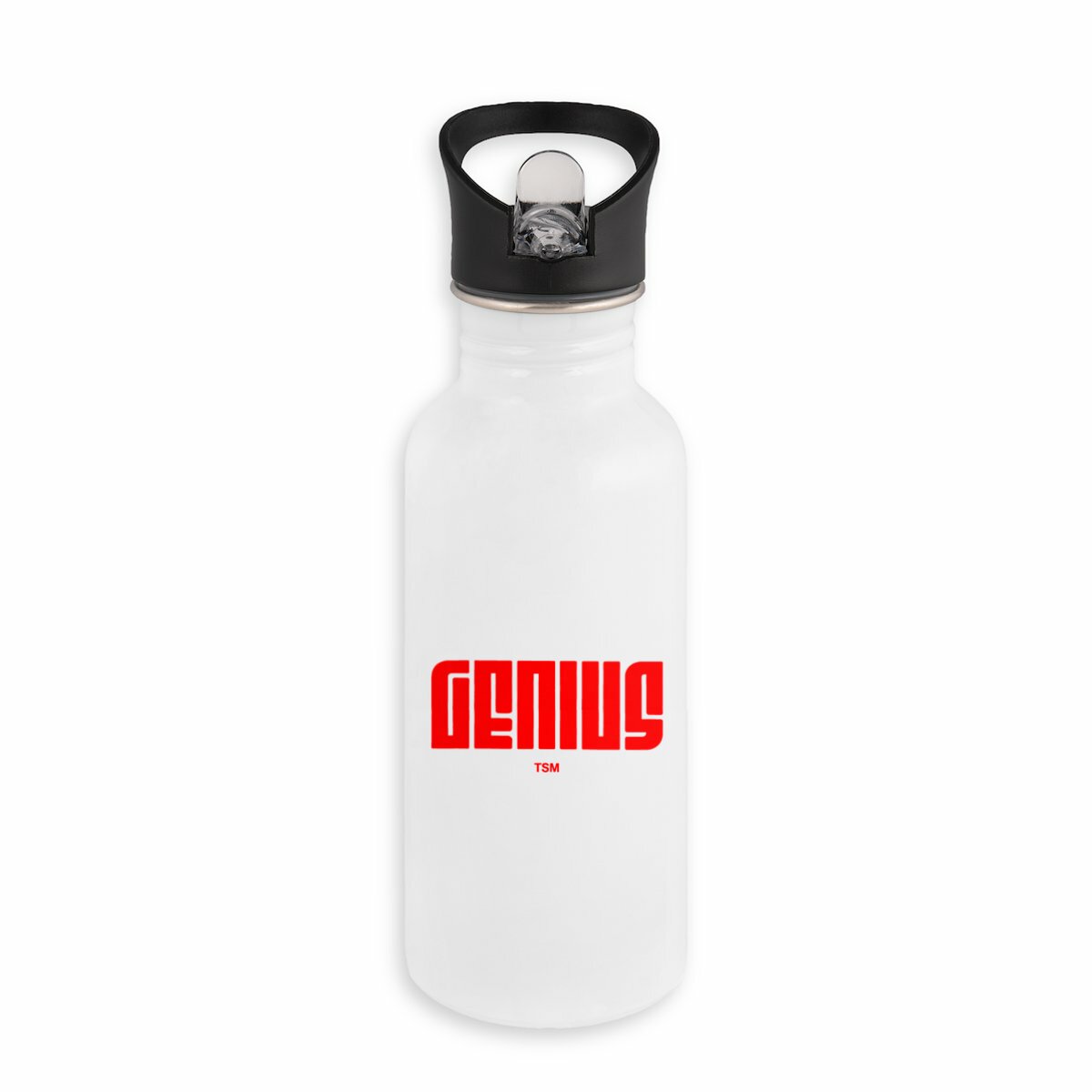 Image front GENIUS TSM - Gourde En Inox Avec Paille 500ml