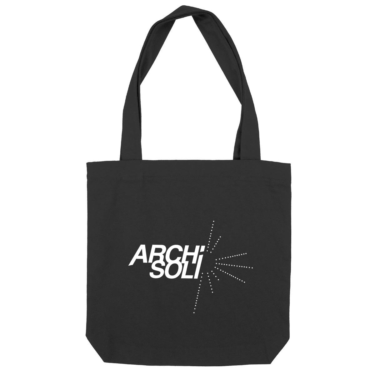 Image front Archi Solidaire - Tote Bag Épais Noir