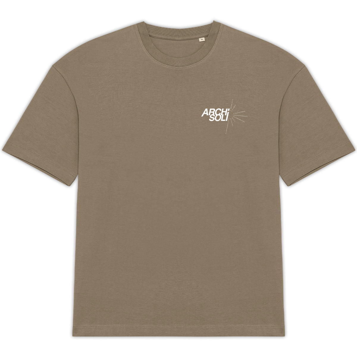 Image front Archi Solidaire - T-shirt Oversit Recto & Verso