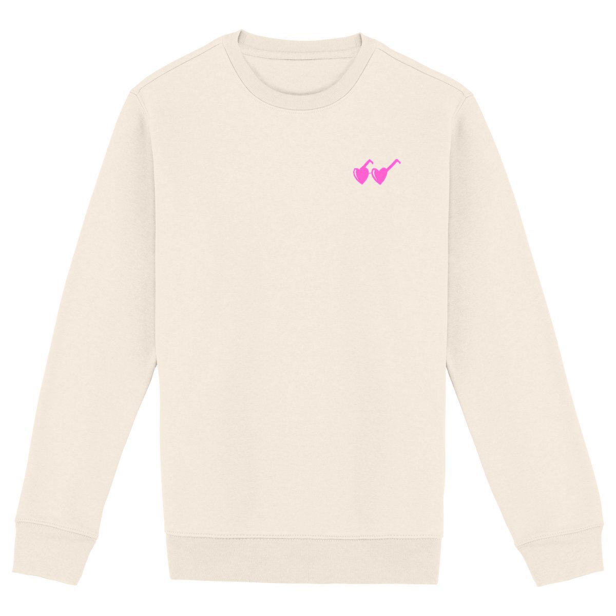 Image back Ski Club Rose / Bleu Sweatshirt 