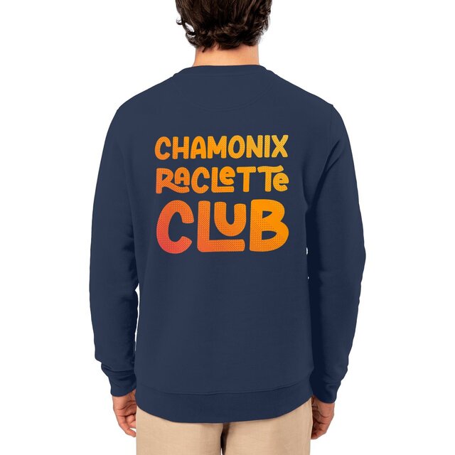 Image front Raclette Club Orange Sweatshirt 