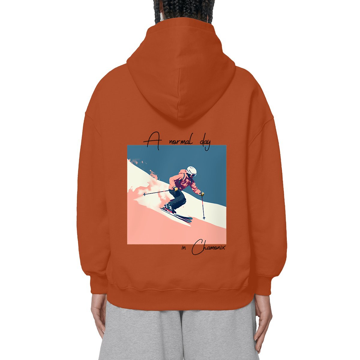 Image front AND Skieur 2  Capuche Ultra PREMIUM 