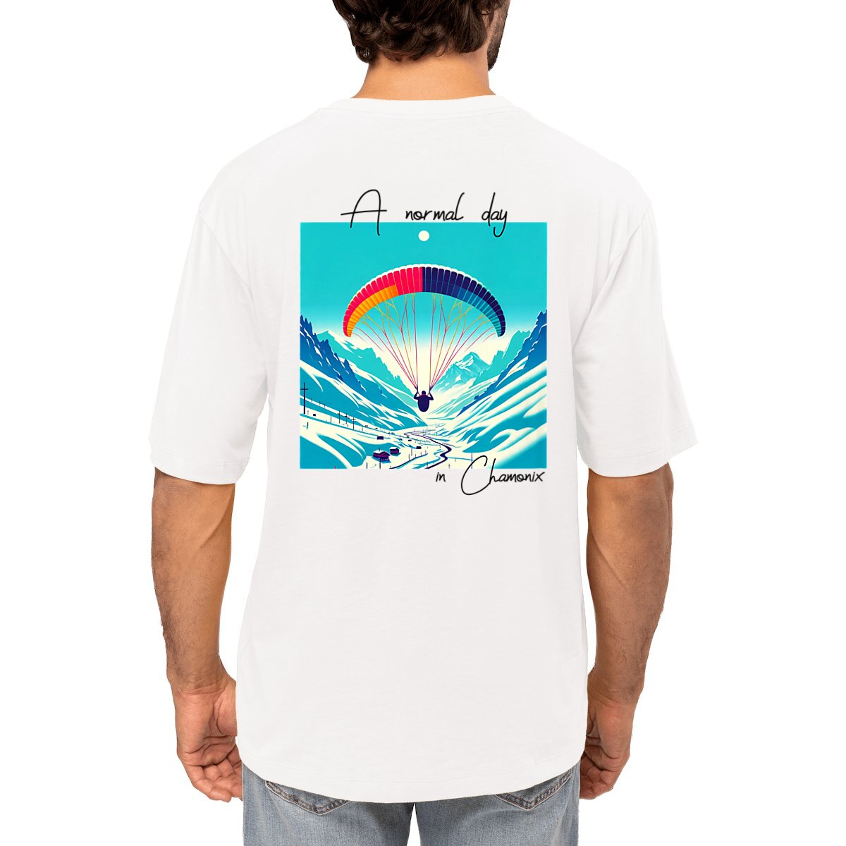 Image front AND Para T-shirt Oversize  