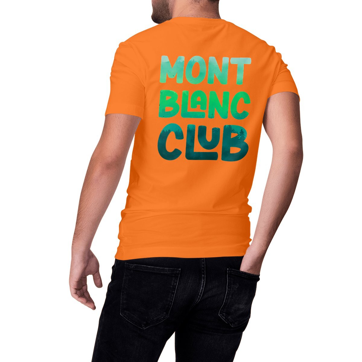 Image front Mont Blanc Club Vert T-shirt