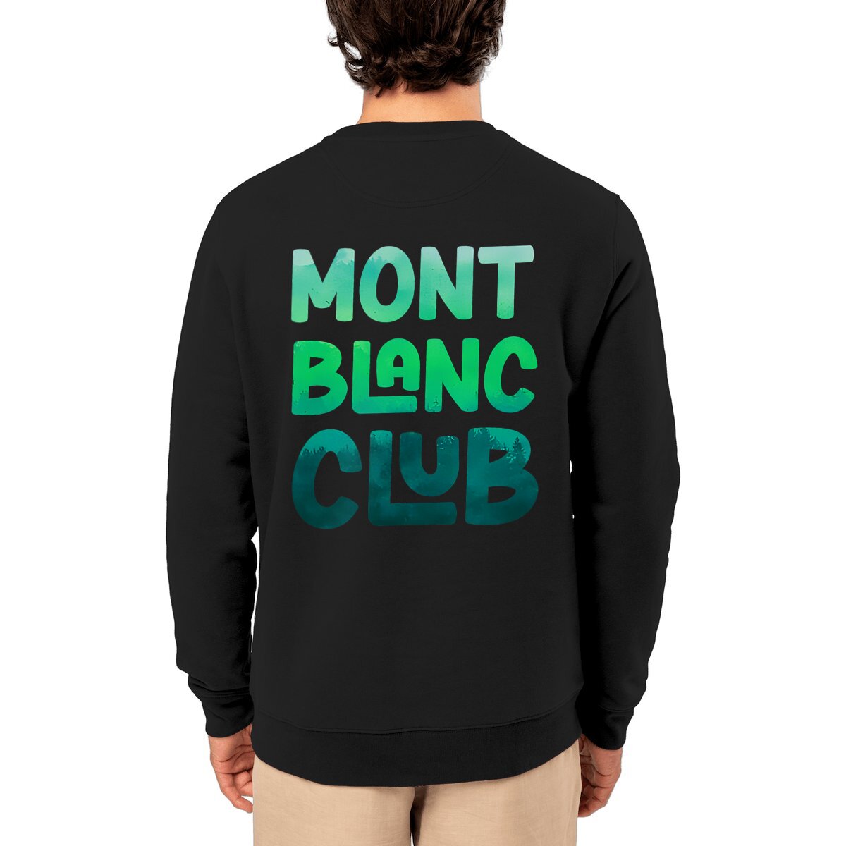 Image front Mont Blanc Club Vert Sweatshirt 