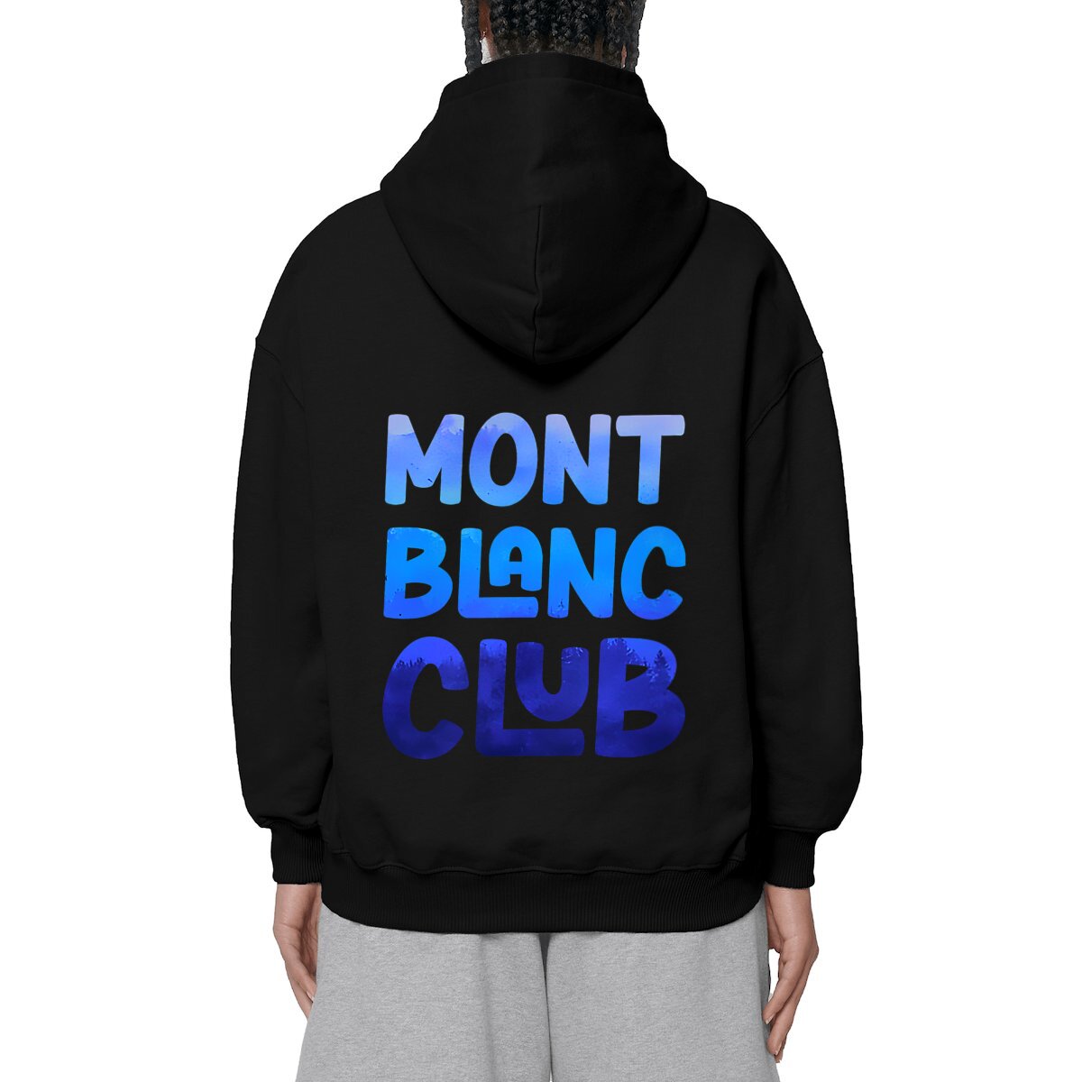 Image front Mont Blanc Club Bleu Capuche Ultra PREMIUM