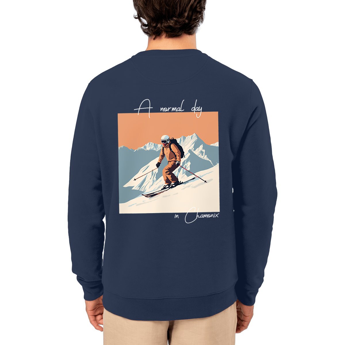 Image front AND Skieur 1  Sweatshirt 