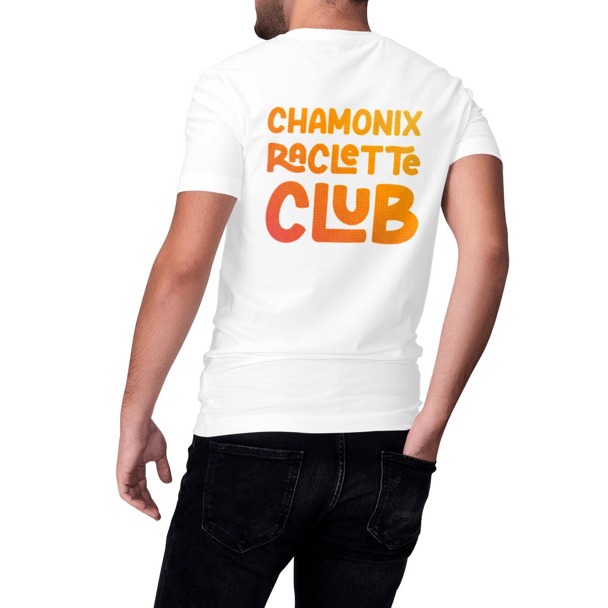 Image front Raclette Club Orange T-shirt 