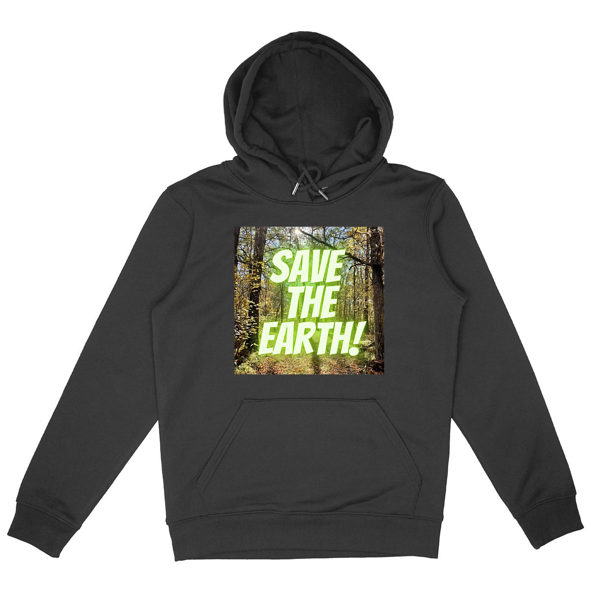 Save The Earth Organic Hoodie - Unisex - Image