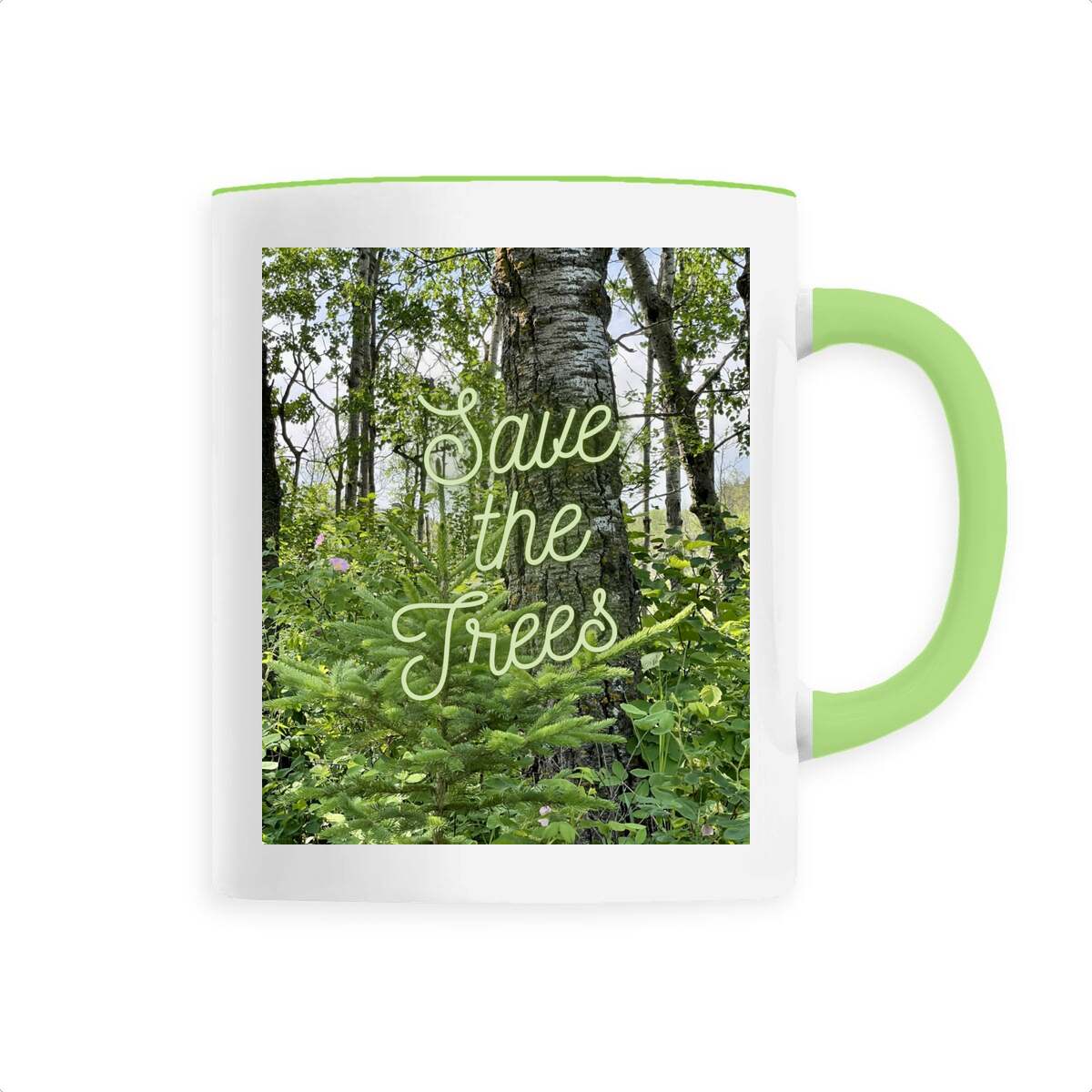 Save The Trees Mug - Image