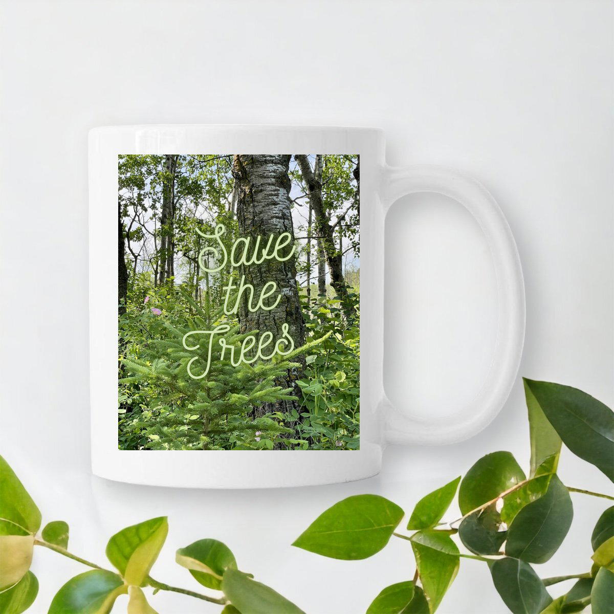 Save The Trees Mug