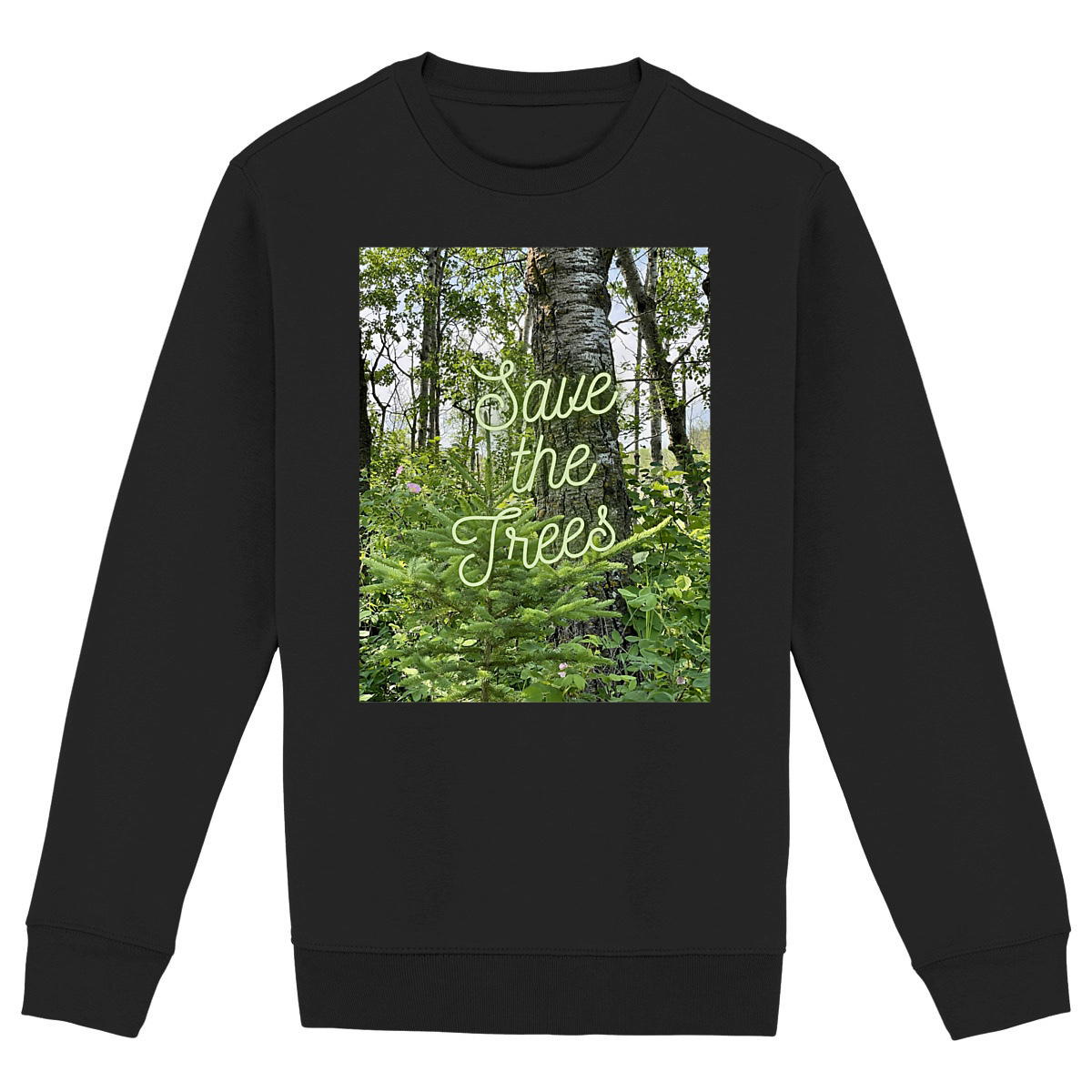 Save the Trees Unisex Sweater - Image