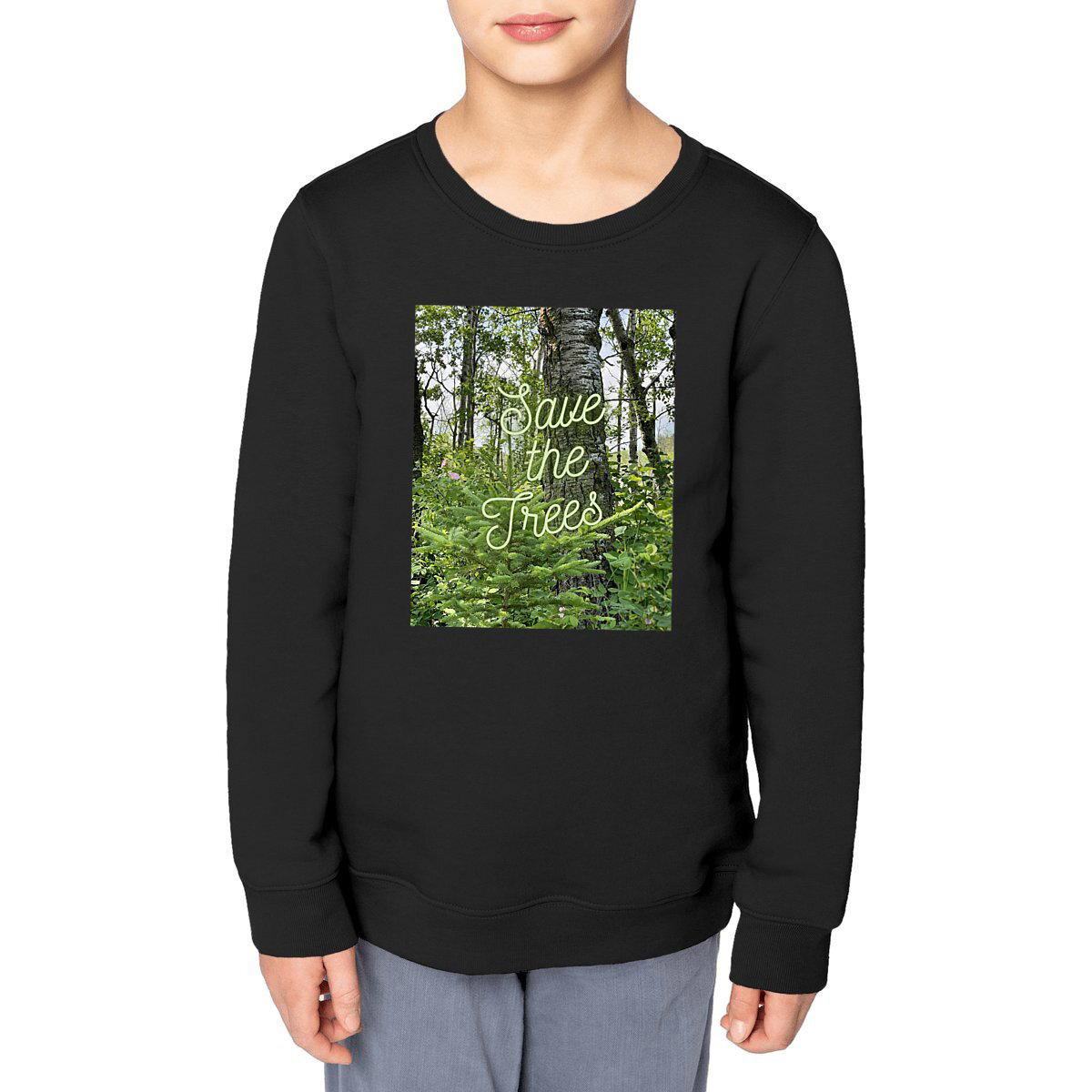 Save The Trees Child Sweater