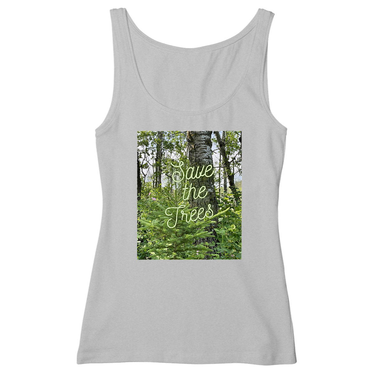 Save The Trees Tank Top - Image