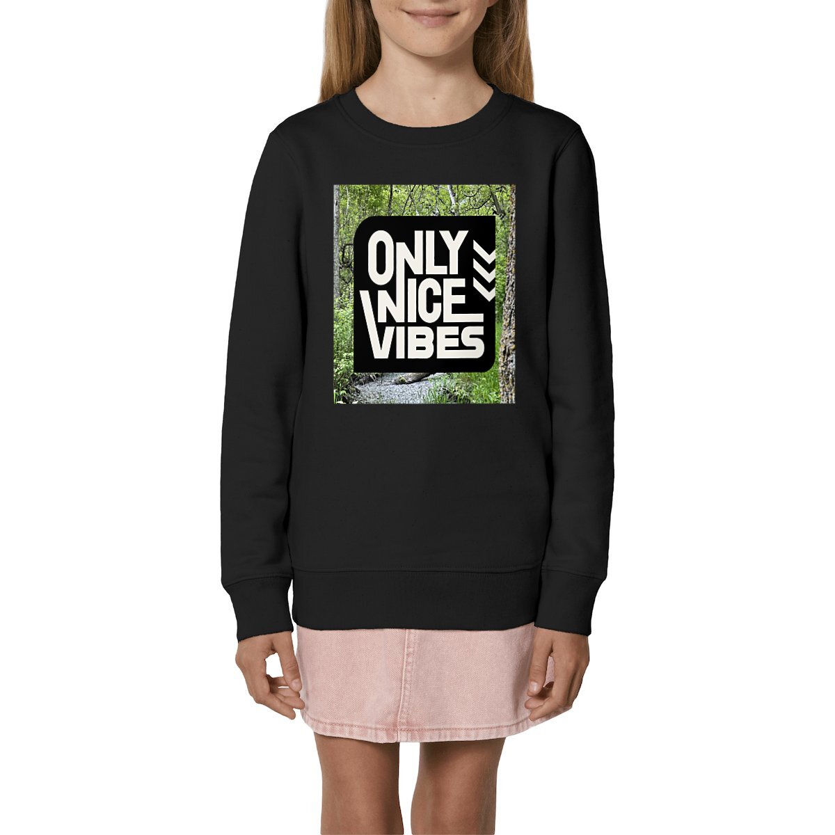 Only Nice Vibes Child Sweater