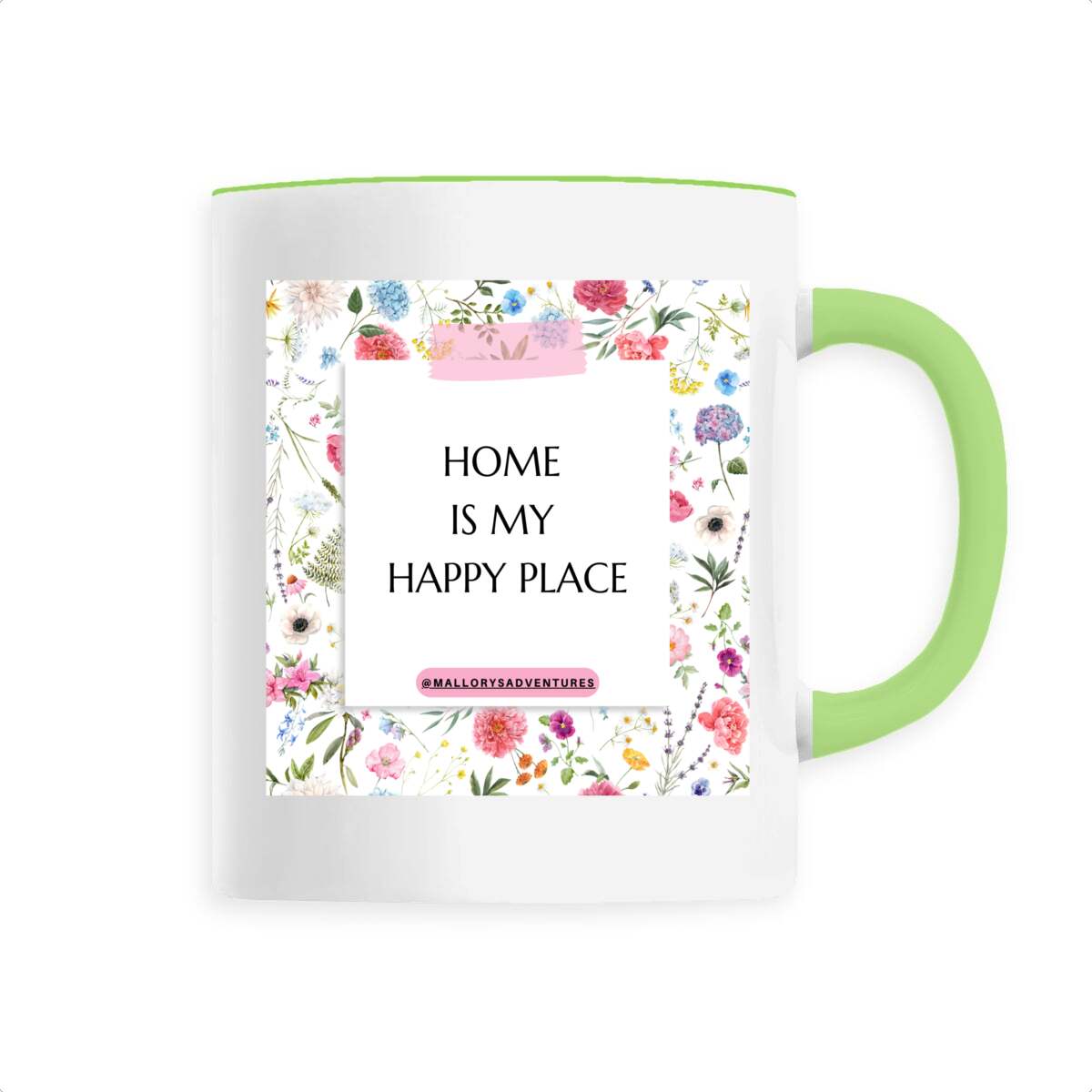 Home Is My Happy Place Mug - Image
