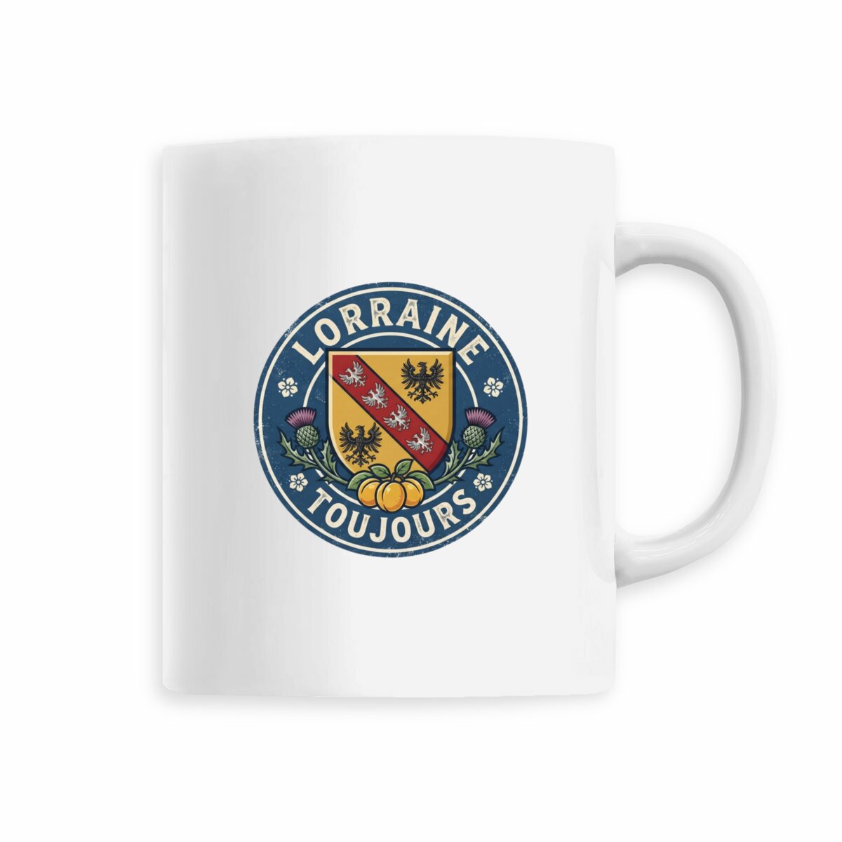 "Lorraine Toujours" : Mug en céramique
