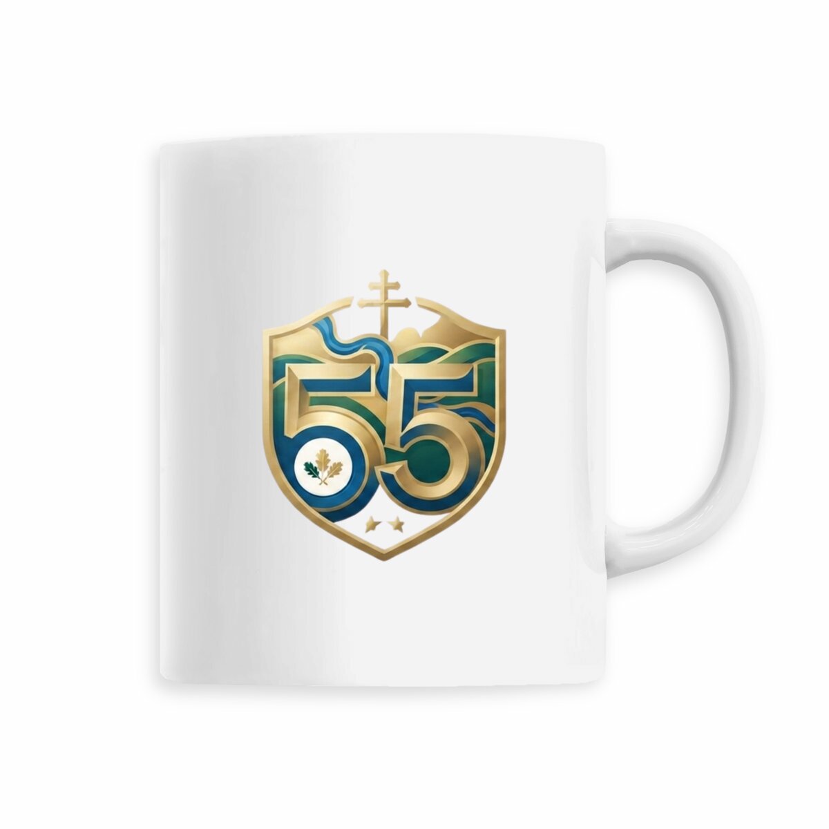 "55" : Mug en céramique