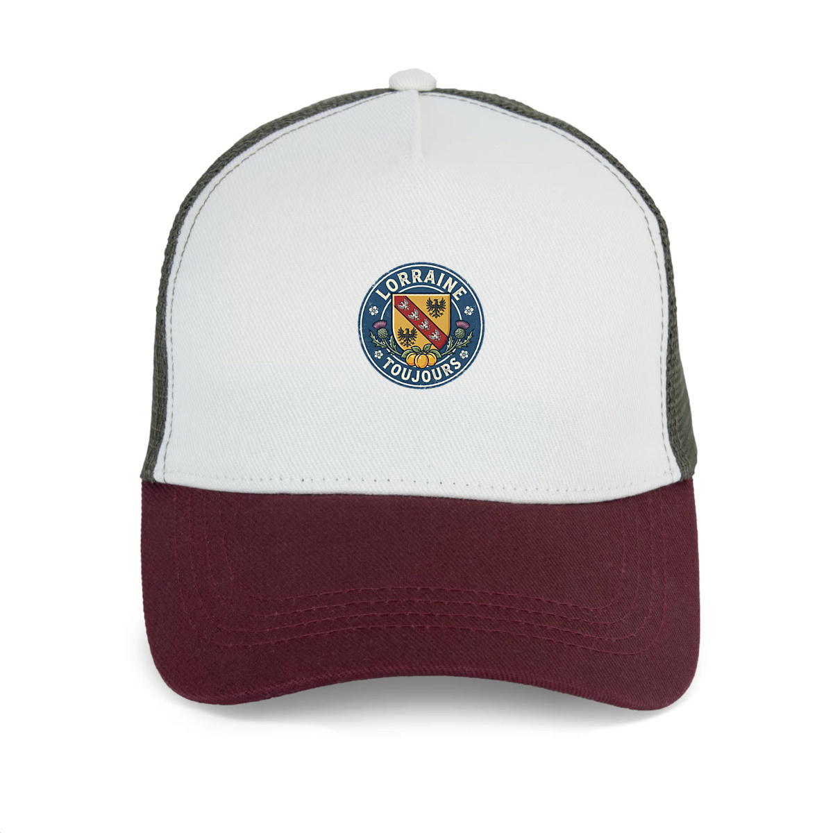 "Lorraine Toujours" : Casquette Trucker écoresponsable - Image