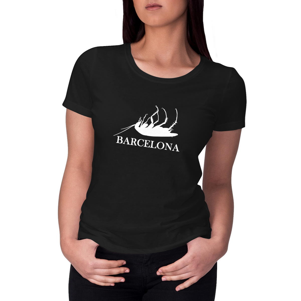 Camiseta Barcelona cucaracha mujer B
