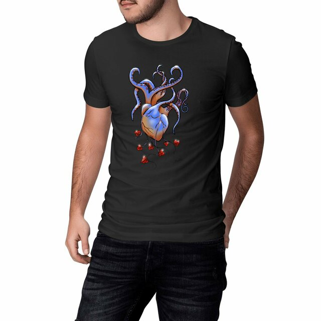 Camiseta pulporazón azul